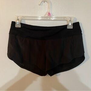 LULUEMON Black Running Shorts Size 4